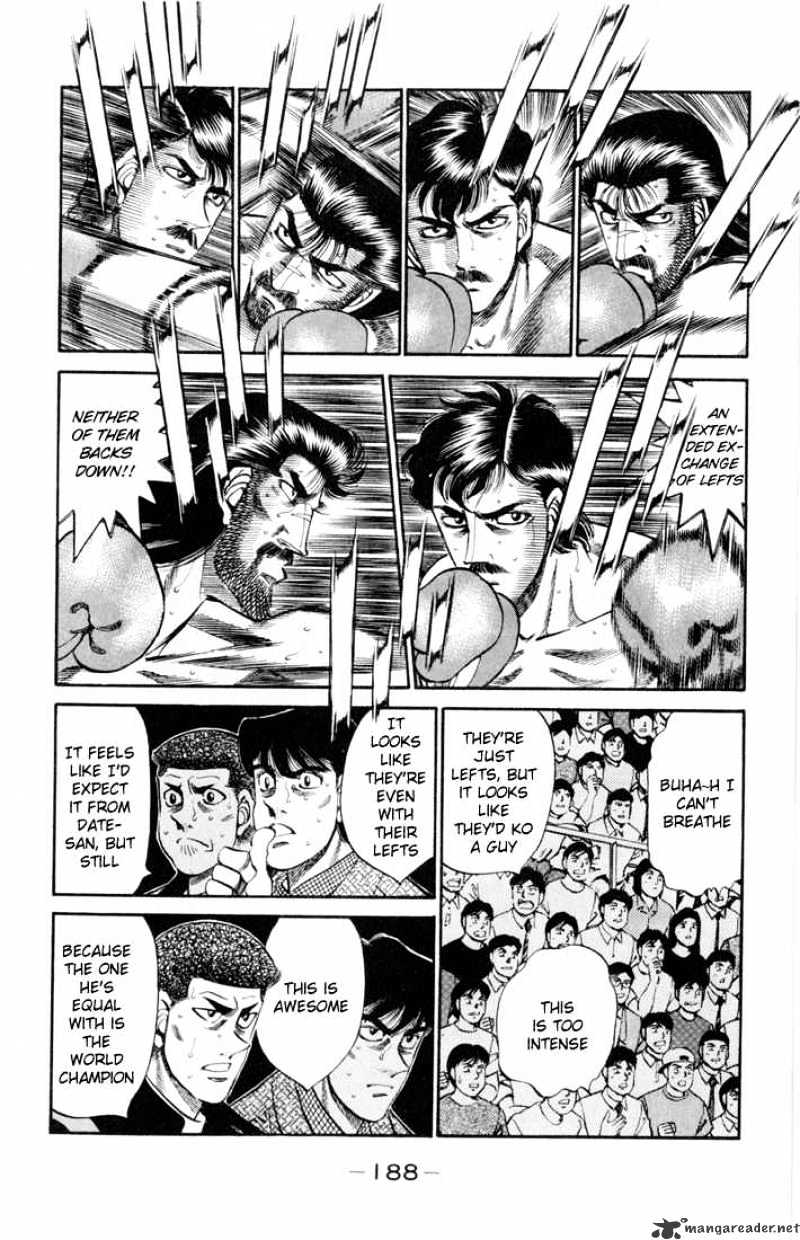 Hajime no Ippo: Fighting Spirit, Chapter 334 image 12